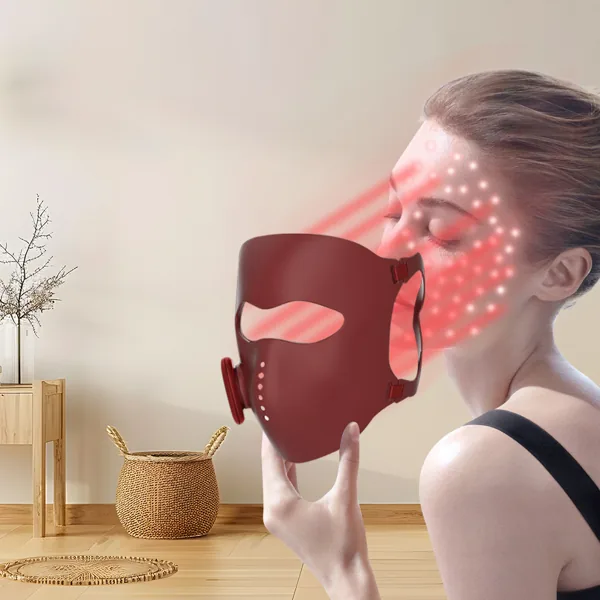 Wireless silicone LED face mask (listing 6616)