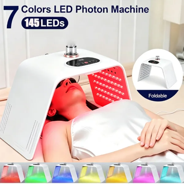 Foldable 7-colour LED face mask (listing 4595)