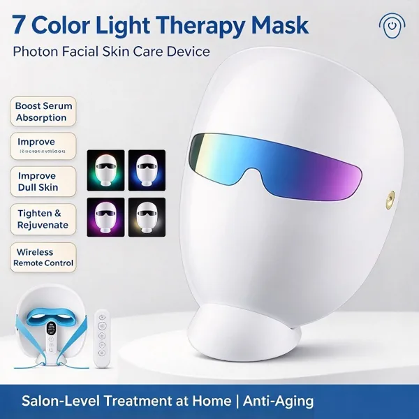 7-colour LED face mask (listing 0561)