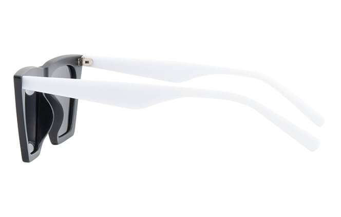 Glasseslit 100276 Cateyte Sunglasses black and white, Black frame, view 5