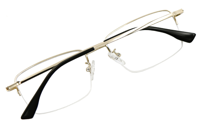 Glasseslit 100294 Rectangle Eyeglasses C2, Black frame, view 3