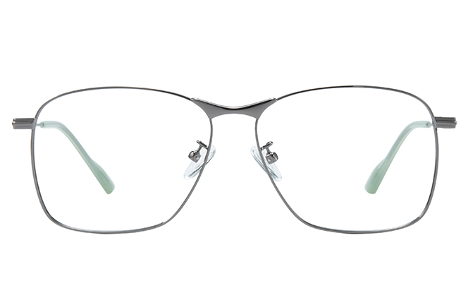 Glasseslit 100306 Square Eyeglasses C3, Rose Gold frame, view 4