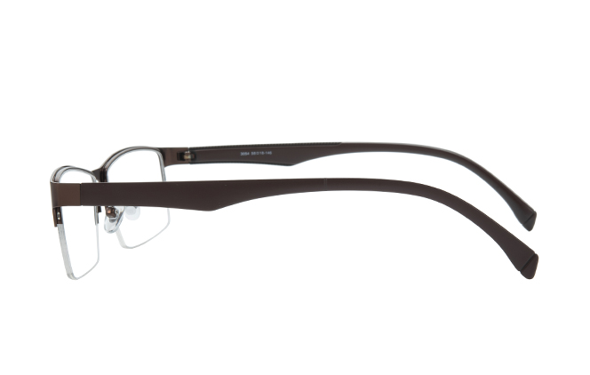 Glasseslit 100360 Rectangle Eyeglasses amber, Amber frame, view 5