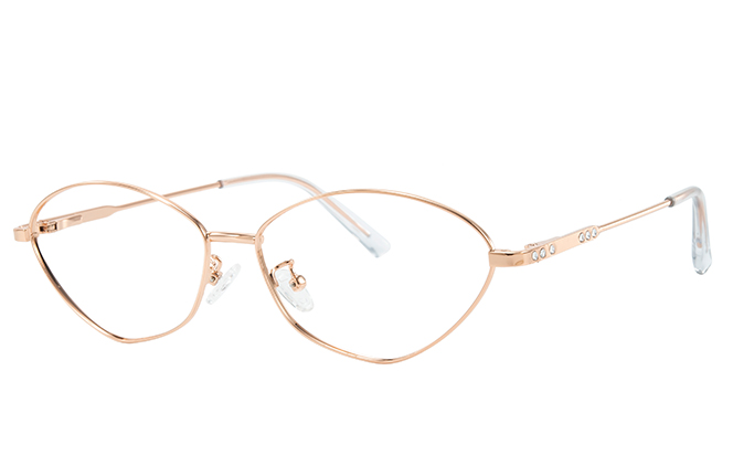 Glasseslit 100395 Geometric Spring Hinge Eyeglasses C4