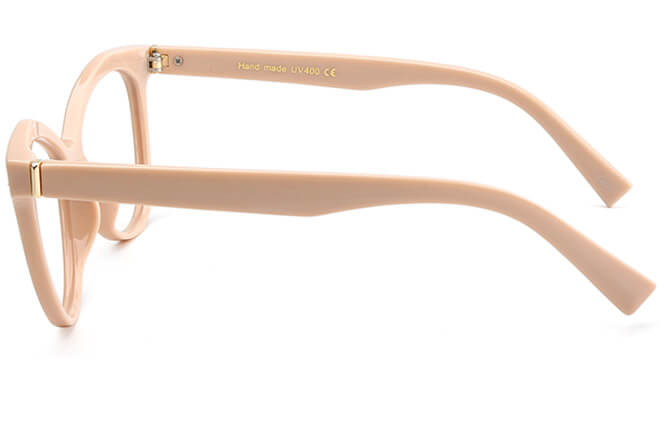 Glasseslit Thelma Cat Eye Eyeglasses C3, Champagne frame, view 5
