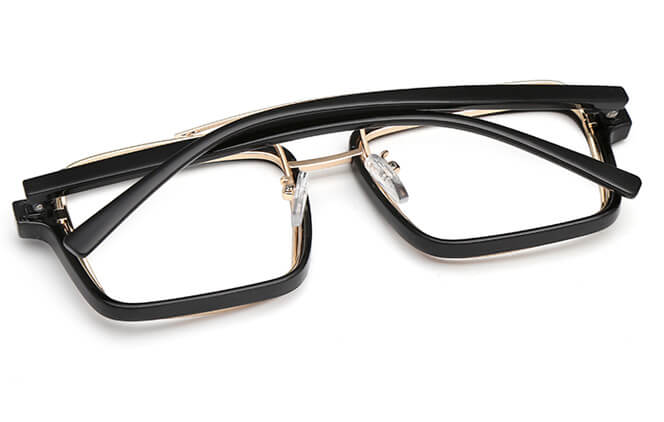 Glasseslit Rosale Aviator Eyeglasses Clear, Clear frame, view 6