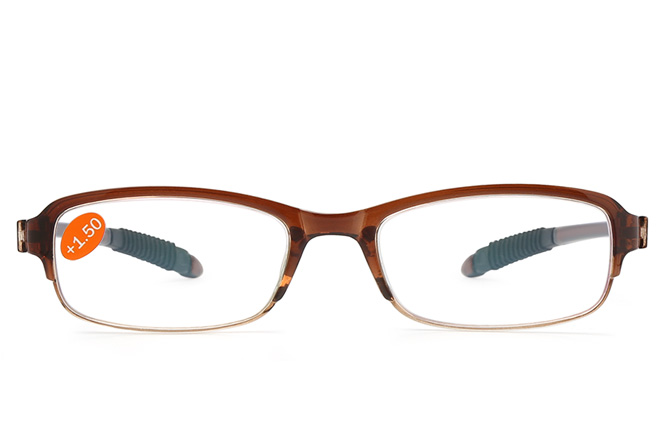 Glasseslit Kira Rectangle eyeglasses brown, Brown frame, view 4
