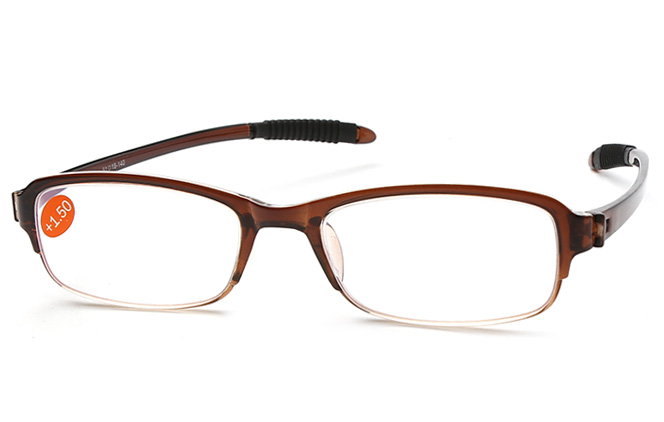 Glasseslit Kira Rectangle eyeglasses brown, Brown frame