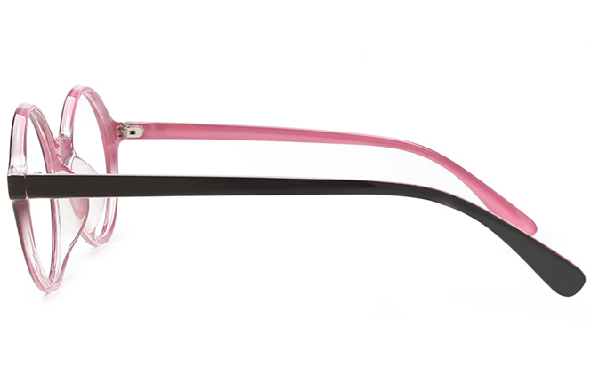 Glasseslit Angie Round Eyeglasses C5, Purple frame, view 5