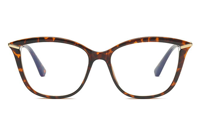 Glasseslit 200590 Cateye Spring hinge Glasses C3, Tortoiseshell frame, view 4