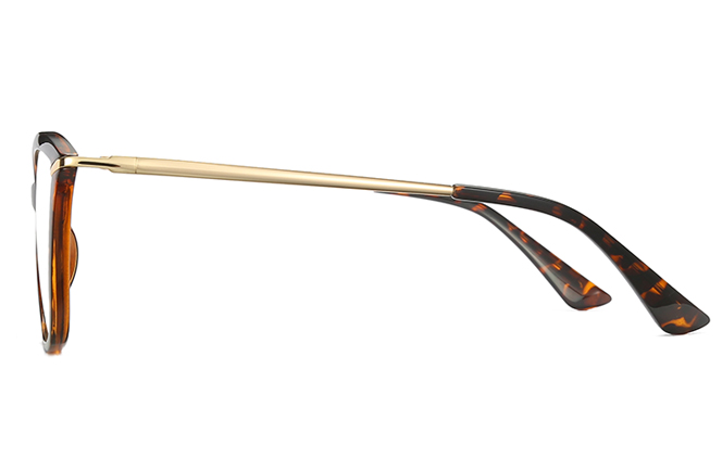Glasseslit 200590 Cateye Spring hinge Glasses C3, Tortoiseshell frame, view 5