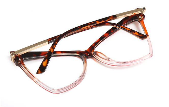 Glasseslit 200611 Cateye Eyeglasses C1, Tortoiseshell frame, view 3
