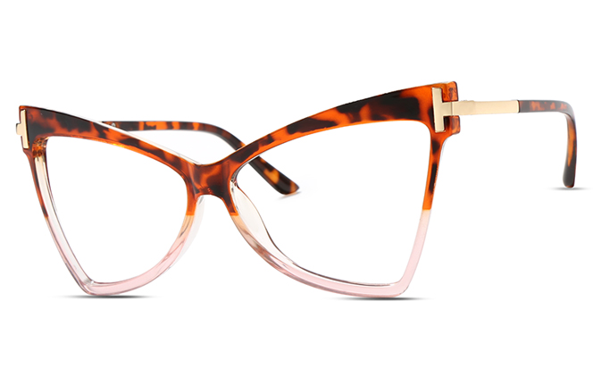 Glasseslit 200611 Cateye Eyeglasses C1, Tortoiseshell frame