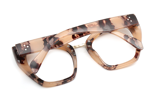 Glasseslit 200669 Cateye Eyeglasses C3, Green frame, view 3