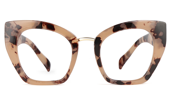 Glasseslit 200669 Cateye Eyeglasses C3, Green frame, view 4