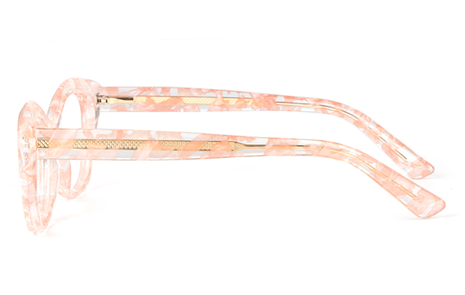 Glasseslit 200673 Cateye Spring Hinge Eyeglasses C2, Red frame, view 5