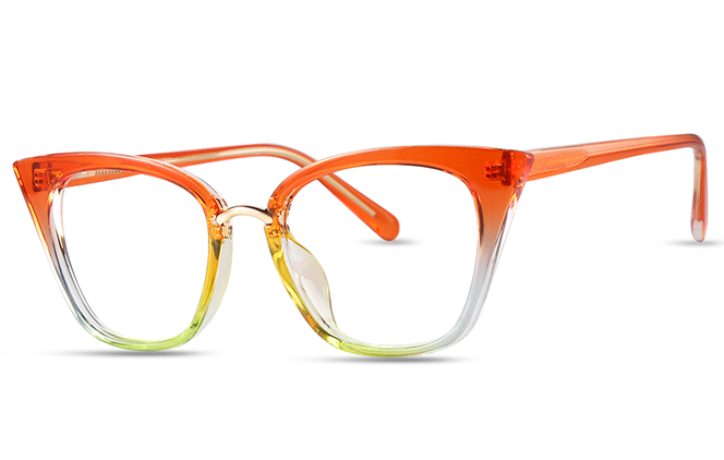 Glasseslit 200679 Cateye Spring Hinge Eyeglasses C6