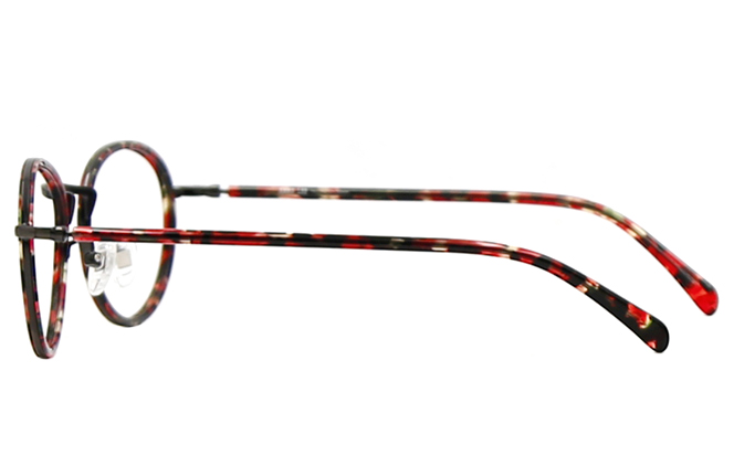 Glasseslit 200714 Oval Eyeglasses C14, Floral frame, view 5
