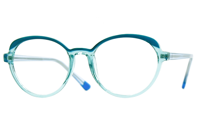 Glasseslit 200732 Cateye Eyeglasses C4, Green frame