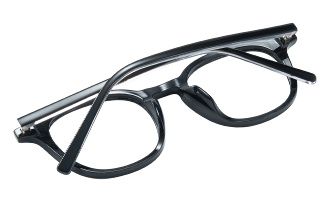 Glasseslit 200744 Geometric Eyeglasses C2, Black frame, view 3