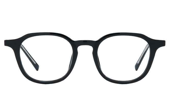 Glasseslit 200744 Geometric Eyeglasses C2, Black frame, view 4