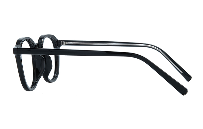 Glasseslit 200744 Geometric Eyeglasses C2, Black frame, view 5