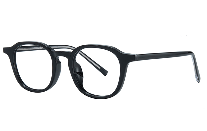 Glasseslit 200744 Geometric Eyeglasses C2, Black frame