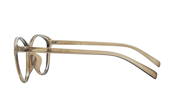 Glasseslit 200767 Cateye Eyeglasses C5, Amber frame, view 5