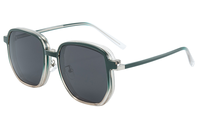 Glasseslit 200787 Geometric Magnetic Clip on Eyeglasses C5