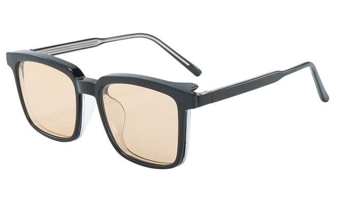 Glasseslit 200788 Square Magnetic Clip on Eyeglasses C3