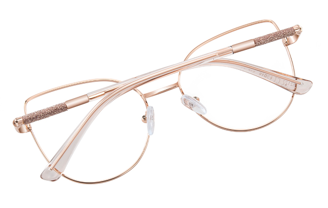 Glasseslit 200810 Cateye Spring Hinge Eyeglasses C3, Tortoiseshell frame, view 3