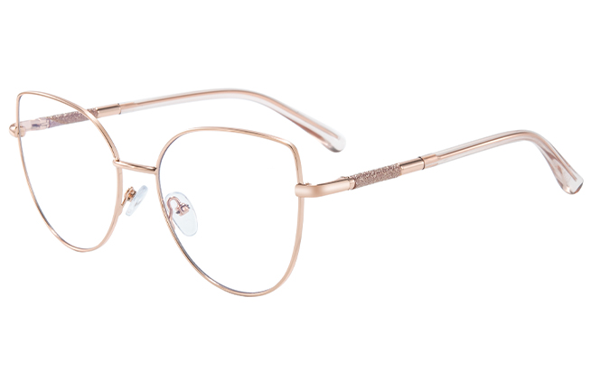 Glasseslit 200810 Cateye Spring Hinge Eyeglasses C3, Tortoiseshell frame