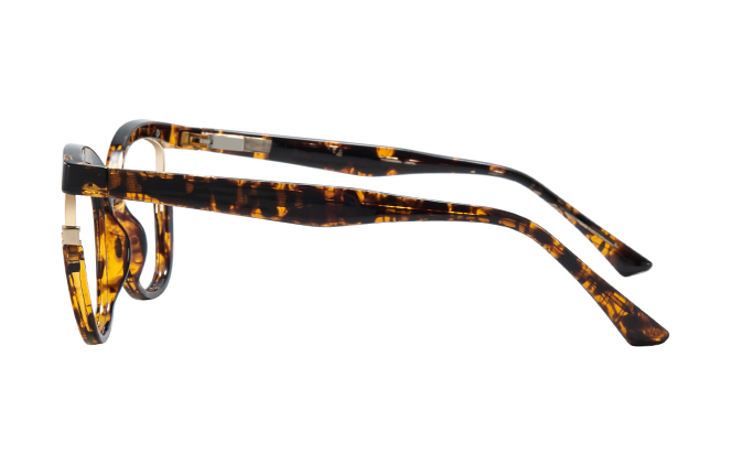 Glasseslit 200819 Cateye Spring Hinge Eyeglasses C3, Tortoiseshell frame, view 5