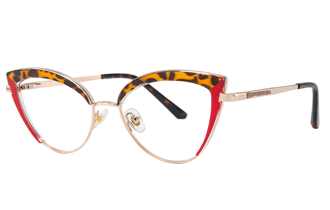 Glasseslit 200821 Cateye Spring Hinge Eyeglasses C2