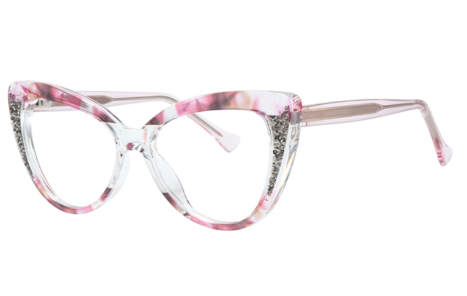 Glasseslit 200822 Cateye Spring Hinge Eyeglasses C5