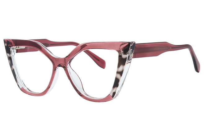 Glasseslit 200824 Cateye Spring Hinge Eyeglasses C3