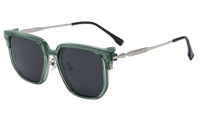 Glasseslit 200831 Browline Magnetic Clip on Eyeglasses C5