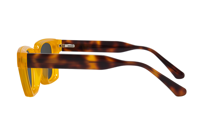 Glasseslit 200836 Square Magnetic Clip on Eyeglasses C3, Green frame, view 5