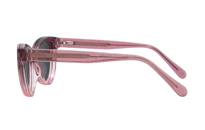 Glasseslit 200837 Cateye Magnetic Clip on Eyeglasses C3, Tortoiseshell frame, view 5