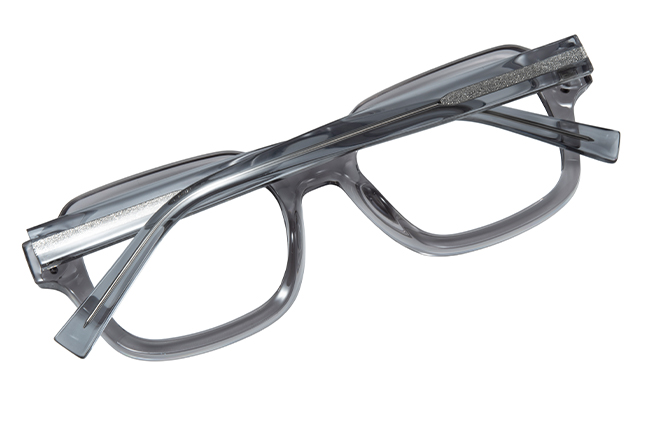 Glasseslit 200845 Rectangle Eyeglasses C4, Black frame, view 3