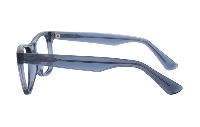 Glasseslit 200852 Rectangle Eyeglasses C5, Blue frame, view 5