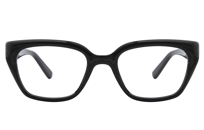 Glasseslit 200853 Cateye Spring Hinge Eyeglasses C1, Black frame, view 4