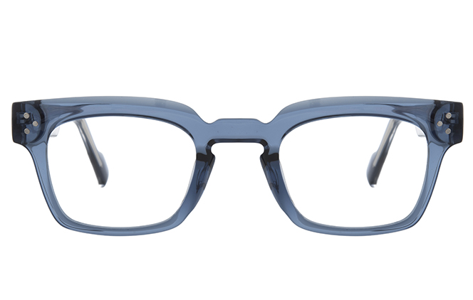 Glasseslit 200854 Rectangle Spring Hinge Eyeglasses C3, Brown frame, view 4