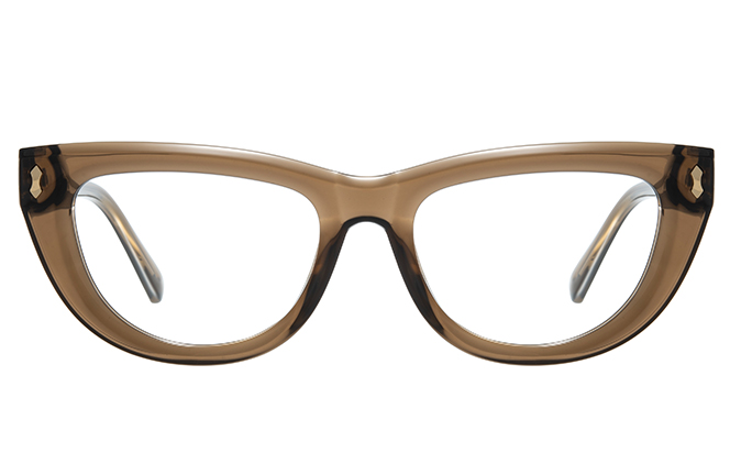 Glasseslit 200861 Cateye Spring Hinge Eyeglasses C6, White frame, view 4