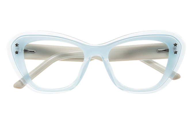 Glasseslit 200864 Cateye Spring Hinge Eyeglasses C4, Pink frame, view 2