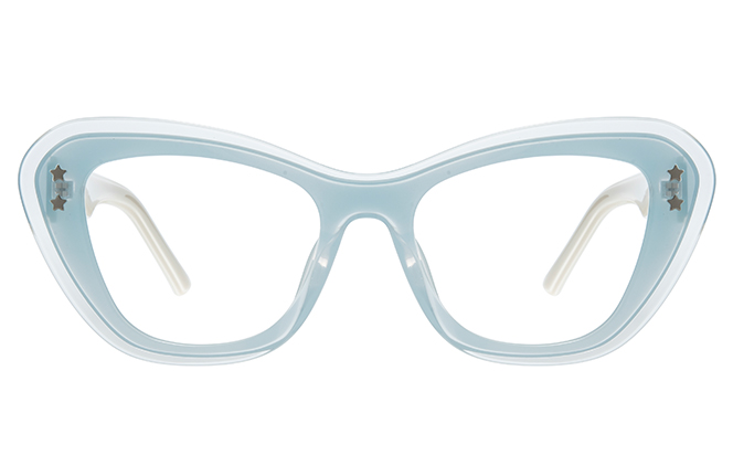 Glasseslit 200864 Cateye Spring Hinge Eyeglasses C4, Pink frame, view 4