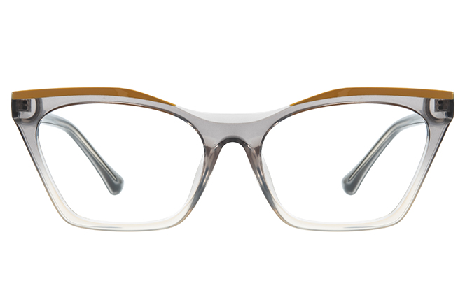 Glasseslit 200870 Cateye Spring Hinge Eyeglasses C1, Black frame, view 4