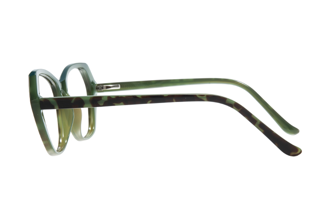 Glasseslit 200871 Cateye Spring Hinge Eyeglasses C3, Black frame, view 6