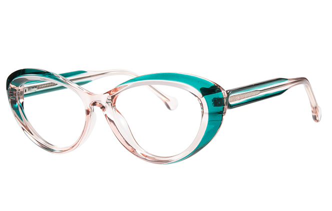 Glasseslit 200872 Cateye Spring Hinge Eyeglasses C3