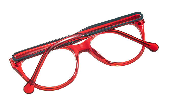 Glasseslit 200873 Cateye Spring Hinge Eyeglasses C1, Black frame, view 3
